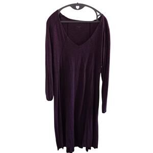 Toad&Co Horny Toad Bellflower Dress Purple Sz L Samba Gorpcore Travel Casual